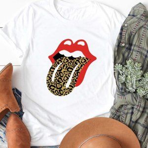 Leopard Tongue T-shirt